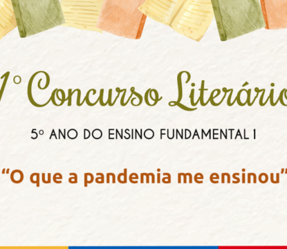 Colégio Santa Amália realiza o “1º Concurso Literário” on-line com o tema aprendizado na pandemia