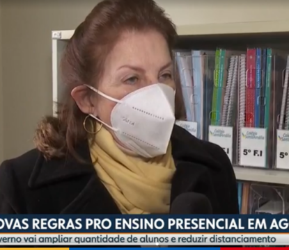 Educação e segurança: Adaptações no Colégio Santa Amália que garantem a saúde dos alunos é destaque na TV Globo