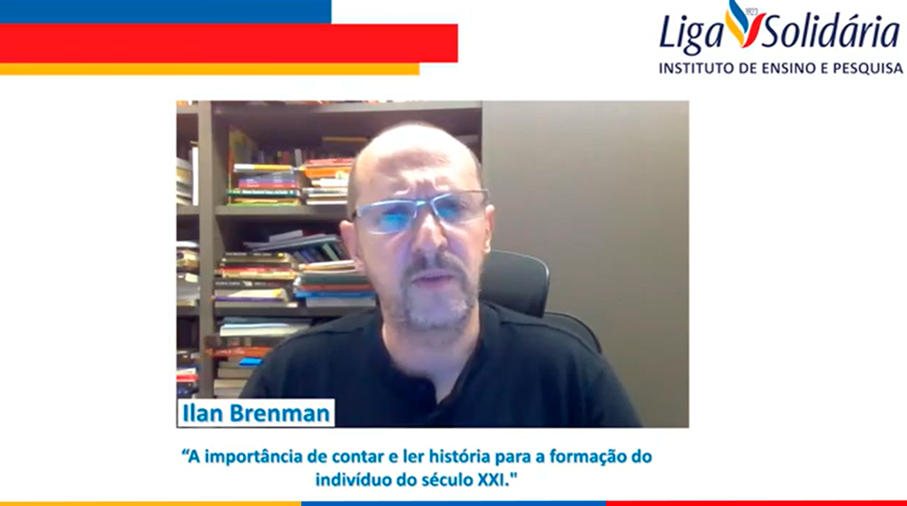 Autor Ilan Brenman participa de live especial com o Instituto de Ensino e Pesquisa Liga Solidária