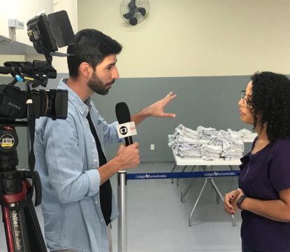 Colégio Santa Amália na Globo: Reportagem destaca feira de troca de uniformes que traz vantagens para as famílias