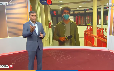 Retorno das aulas presenciais: Colégio Santa Amália participa de matéria no jornal Bora SP da Band