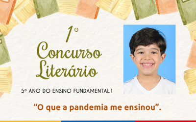 1º Concurso Literário: Confira o texto do aluno Pedro Rodrigues