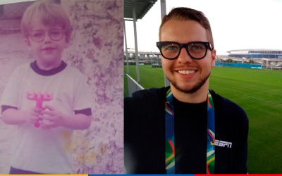 Especial ex-alunos: Conheça a história do André Tenreiro, que hoje tem uma carreira como jornalista