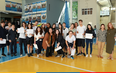 Colégio Santa Amália cria o seu primeiro grupo de Grêmio Estudantil, o C.A.S.A. 22