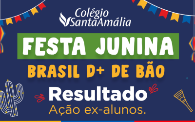 Confira a lista de ex-alunos contemplados com 1 convite cortesia para a Festa Junina