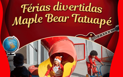 Até 27 de janeiro, a diversão corre solta no “Summer Camp do Maple Bear Tatuapé”!