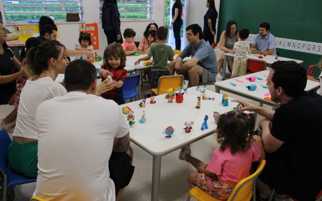 ‘Vivendo e Convivendo’: Projeto do Colégio Santa Amália Saúde aproxima pais de alunos da educação infantil
