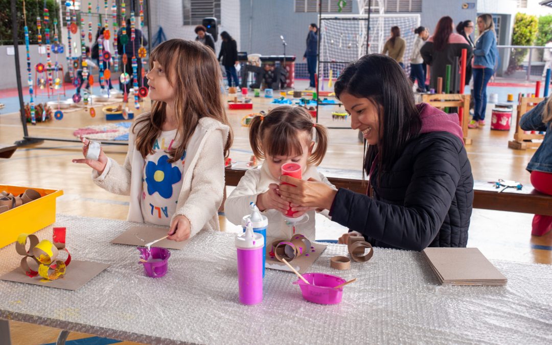 Virada da primeira Infância leva diversão e aprendizado para o Colégio Santa Amália e Maple Bear Tatuapé