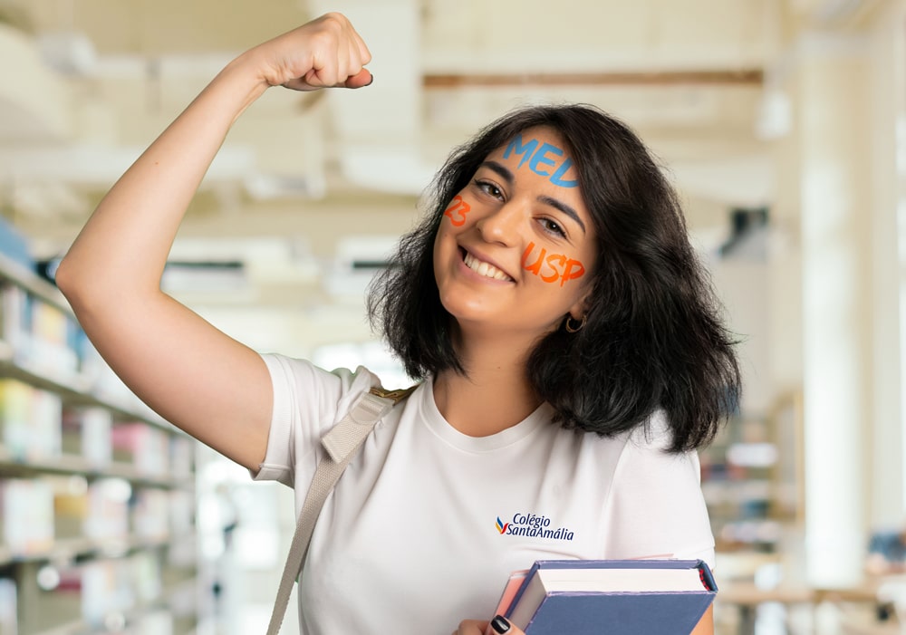 Foto: Adolescente no preparo para o vestibular