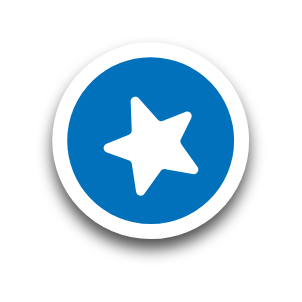 Sticker - Estrela Azul